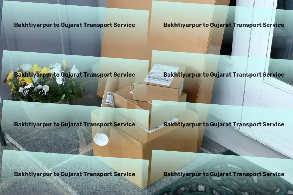 Bakhtiyarpur to Gujarat Packers And Movers ...ushering a new epoch of logistic efficiency and reliability in India. - Comprehensive freight transport